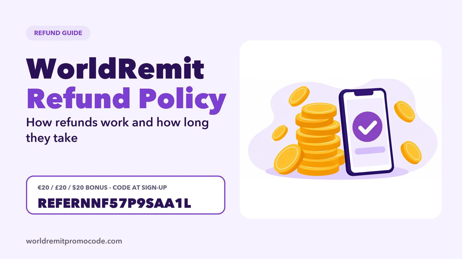 WorldRemit refund policy: request a cancellation in the app and wait for the refund